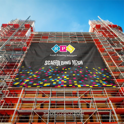 Full Color Mesh Scaffolding Banners