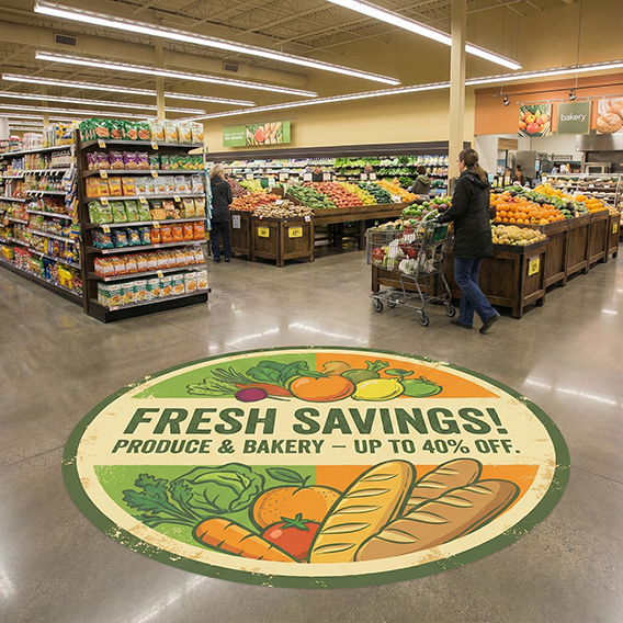 Indoor Floor Graphics